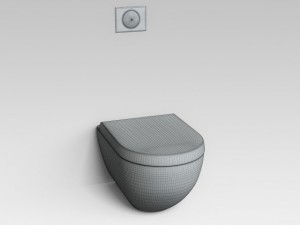 toilet 05 Modèle 3D