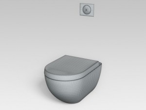 toilet 05 Modèle 3D