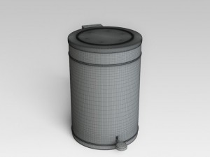 toilet bin 3D Модель