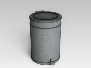toilet bin 3D Model