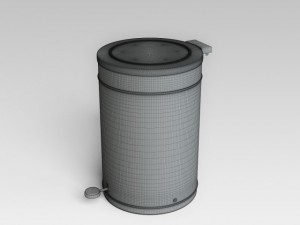 toilet bin 3D Модель