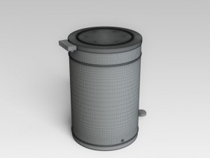 toilet bin 3D Модель
