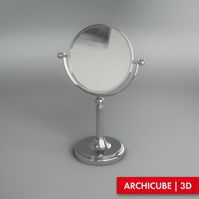 vanity mirror Modèle 3D .c4d .max .obj .3ds .fbx .stl .blend 