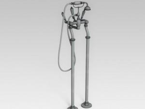 bath mixer 02 3D Model