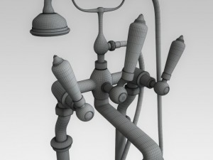 bath mixer 02 3D Model