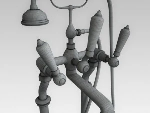 bath mixer 02 3D Model