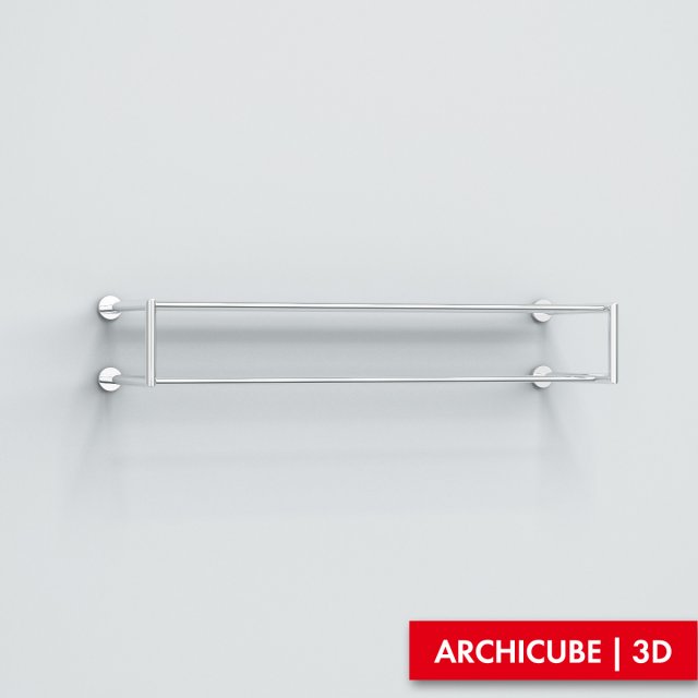 towel holder Modèle 3D .c4d .max .obj .3ds .fbx .stl .blend 