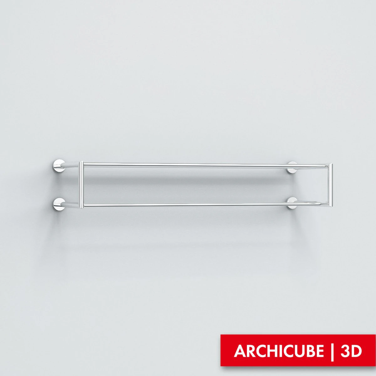 towel holder 3D Model .c4d .max .obj .3ds .fbx .stl .blend