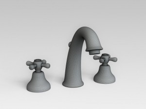 bath mixer 11 3D Model