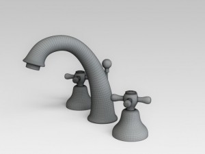 bath mixer 11 3D Model
