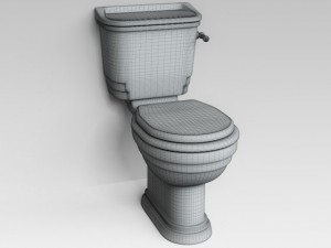 toilet 05 3D Модель