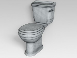 toilet 05 3D Модель
