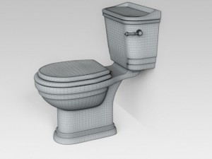 toilet 05 3D Модель