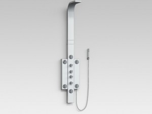 shower panel Modello 3D