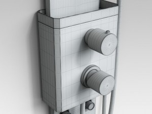 shower panel 03 Modelo 3D