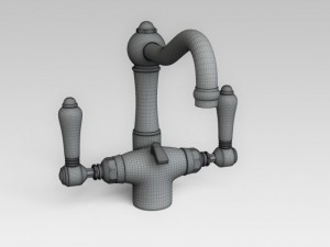 retro tap 3D 模型