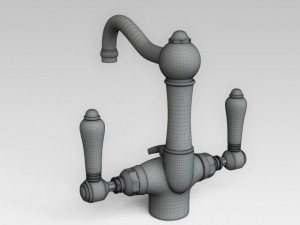 retro tap 3D 模型