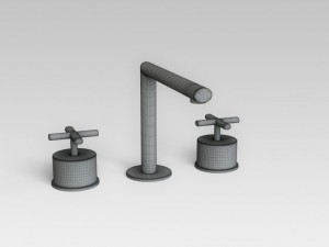 tap mixer 3D 模型