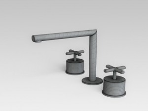tap mixer 3D 模型