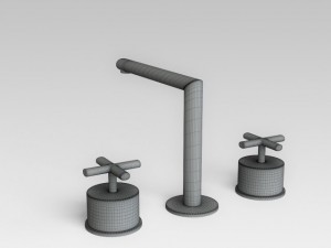 tap mixer 3D 模型