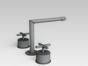 tap mixer 3D 模型