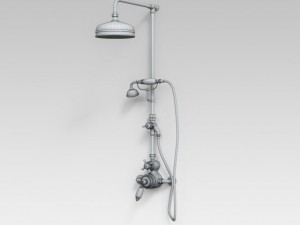 shower system 3D Модель