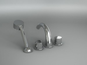 bath tap 02 Modèle 3D