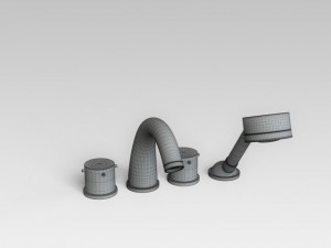 bath tap 02 Modèle 3D