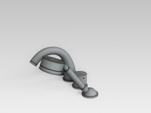 bath tap 02 Modèle 3D