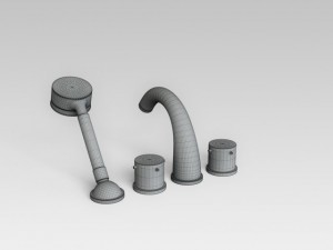 bath tap 02 Modèle 3D