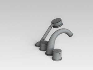 bath tap 02 Modèle 3D