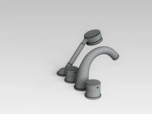 bath tap 02 3D Model