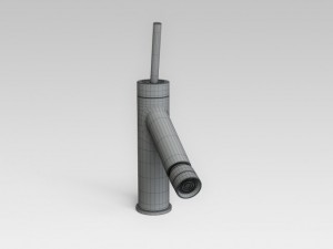 bidet tap uno 3D 모델