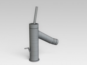 bidet tap uno 3D 모델