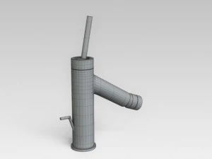 bidet tap uno 3D Model