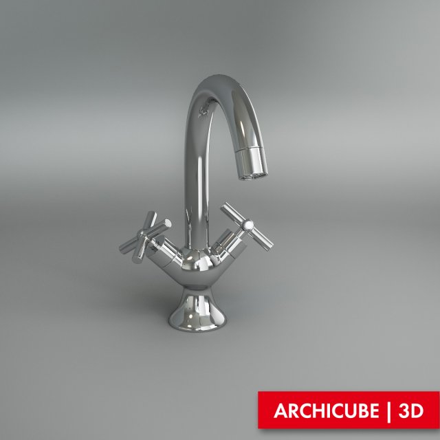 tap mixer 10 3D Модель .c4d .max .obj .3ds .fbx .stl .blend 