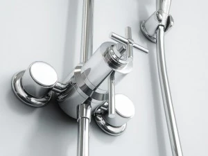 샤워 믹서 3D 모델