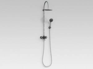shower mixer 3D 模型