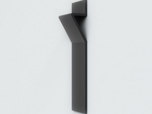 black towel heater 3D Модель