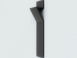 black towel heater 3D Model