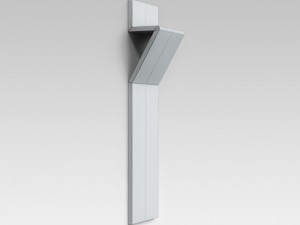 black towel heater 3D Модель