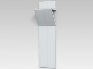 black towel heater 3D Model