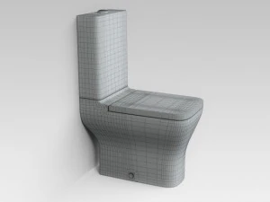 toilet floorstanding 3D Model