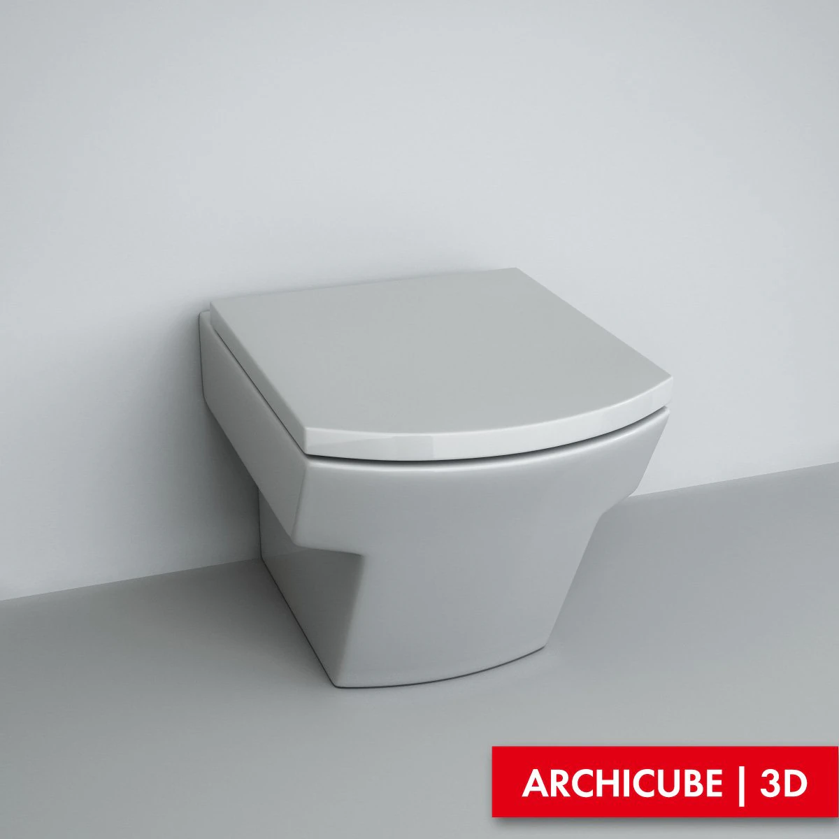 wc toilet 3D Model .c4d .max .obj .3ds .fbx .stl .blend