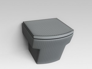 wc toilet 3D 模型