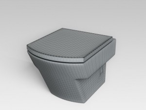 wc toilet 3D 模型