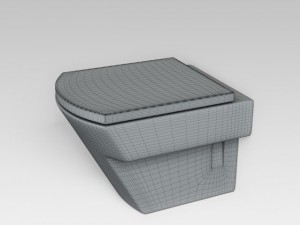 wc toilet 3D 模型