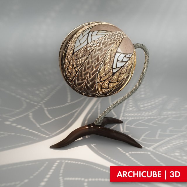 table lamp Modèle 3D .c4d .max .obj .3ds .fbx .stl .blend 