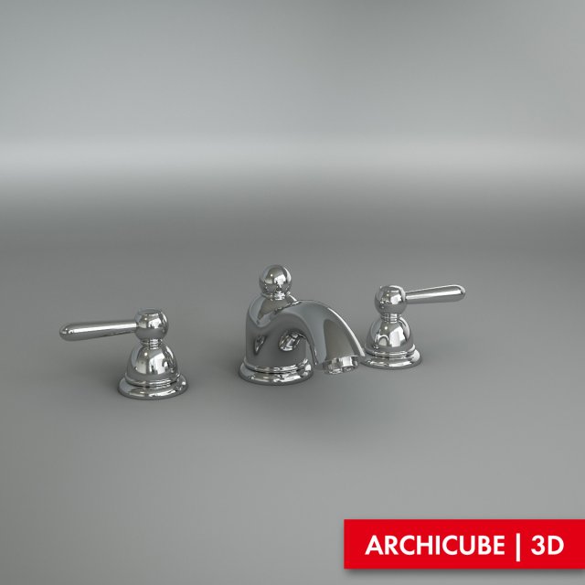 tap mixer 14 3Dモデル .c4d .max .obj .3ds .fbx .stl .blend 