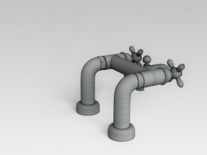 bath mixer 3D Модель